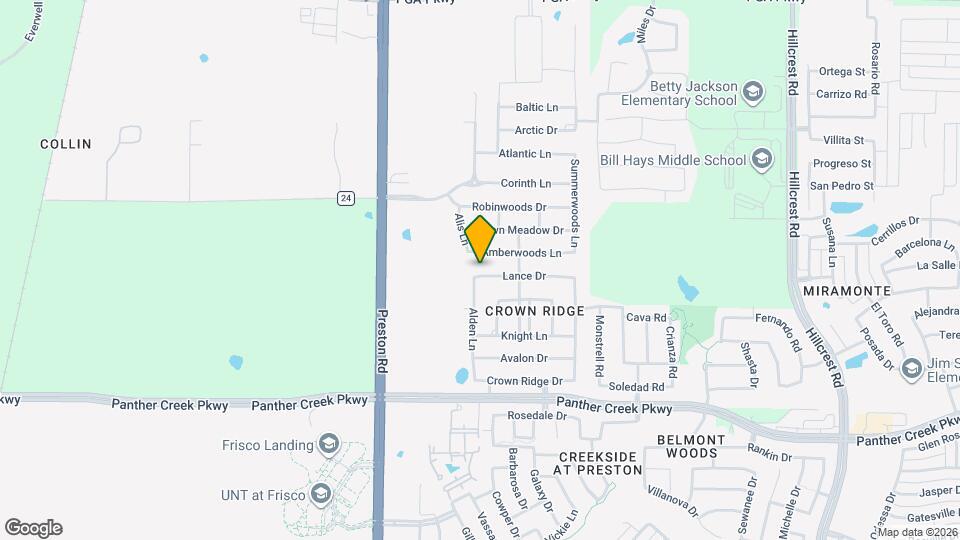 9546 Lance Dr Map and Location Details