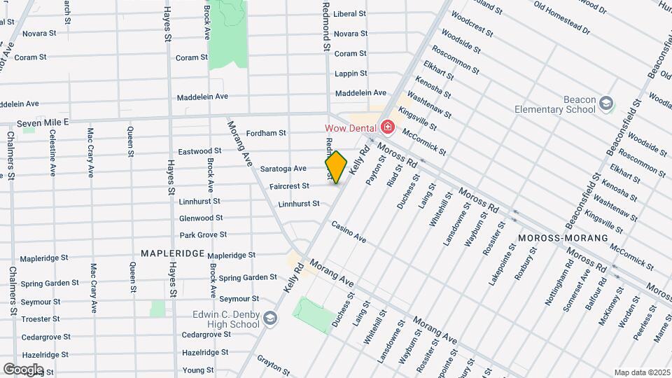 18653 Kelly Rd Map and Location Details