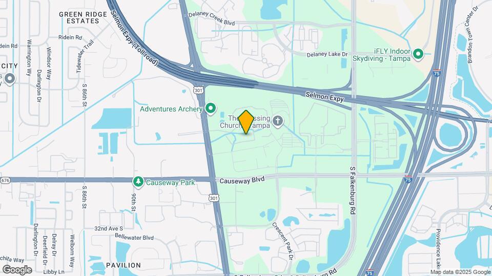 10209 Courtney Palms Blvd Map and Location Details