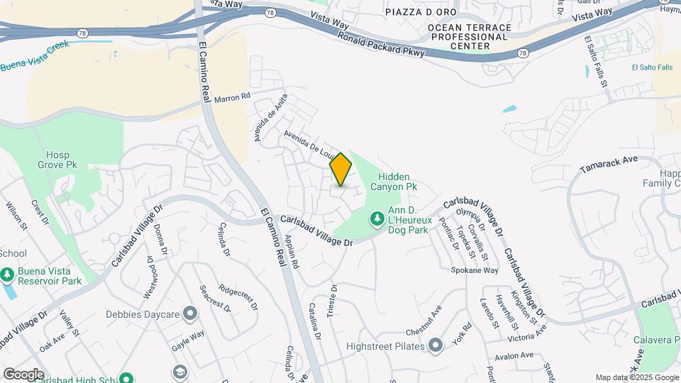 2746 Via Tulipan, Unit 2746 Map and Location Details