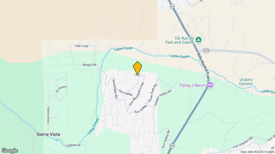 160 Sun Mountain Loop Map and Location Details