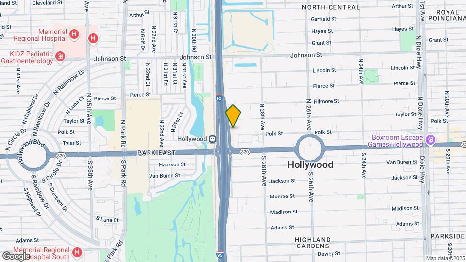 2901 Polk St Map and Location Details