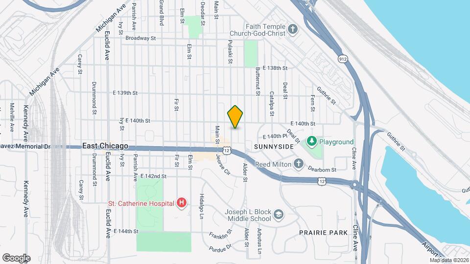 4013 Pulaski St Mapa y Detalles de la Ubicación