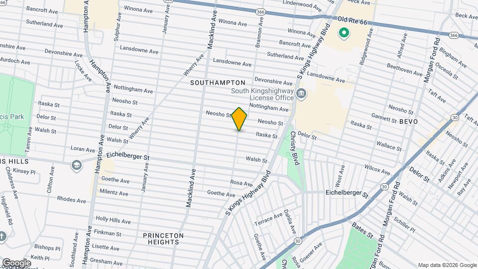 5212 Itaska St Map and Location Details