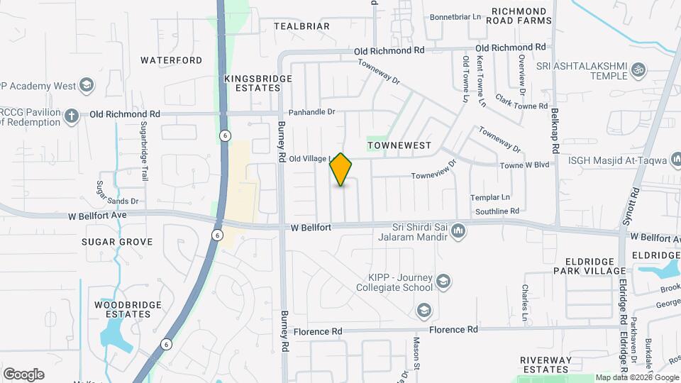 10502 Long River Dr Map and Location Details