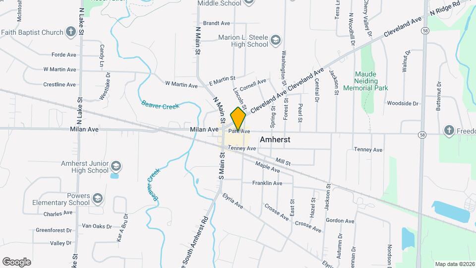 174 Park Ave, Unit 2 Mapa y Detalles de la Ubicación