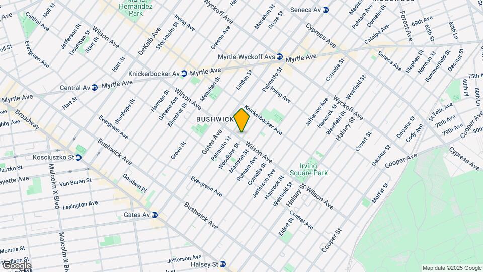 223 Woodbine St Map and Location Details
