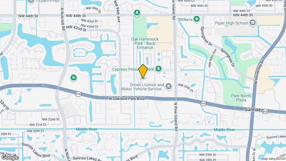 3656 NW 91st Ln Mapa y Detalles de la Ubicación