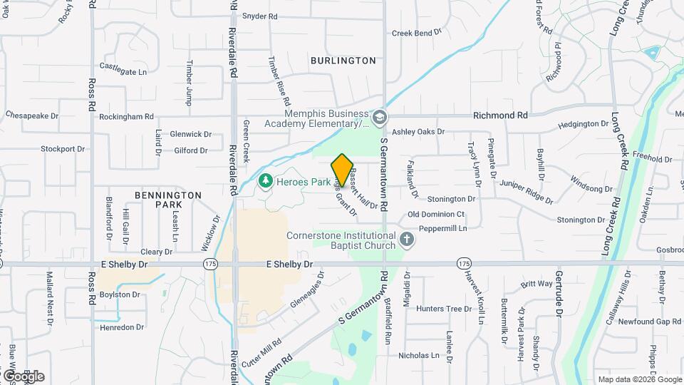 4566 Kings Grant Dr Map and Location Details