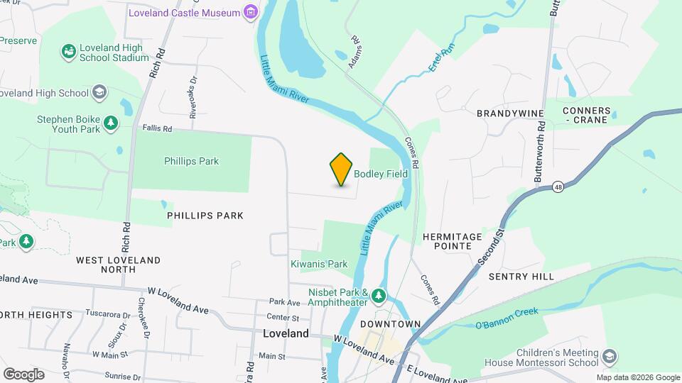 10678 Bettyray Dr Mapa y Detalles de la Ubicación