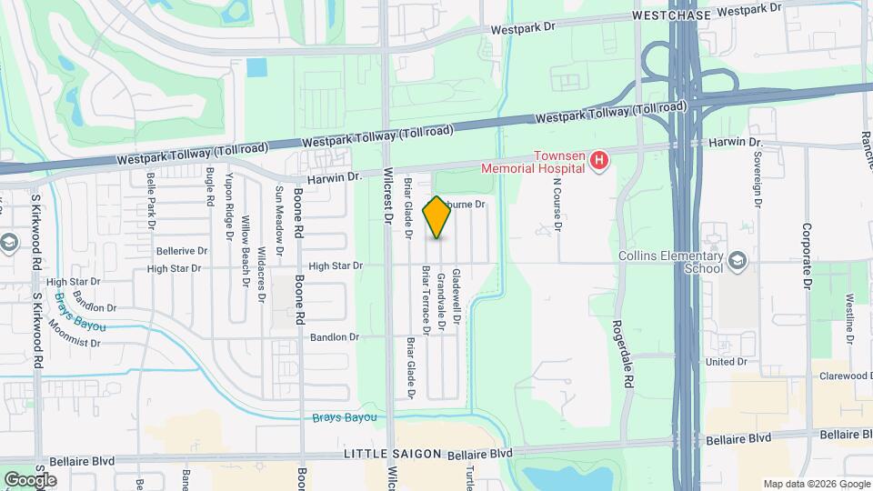 6214 Grandvale Dr Mapa y Detalles de la Ubicación