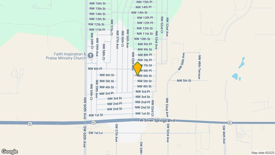 5474 NW 6th St Map and Location Details