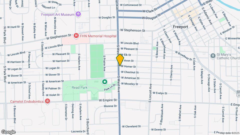 773 W Homer St Map and Location Details