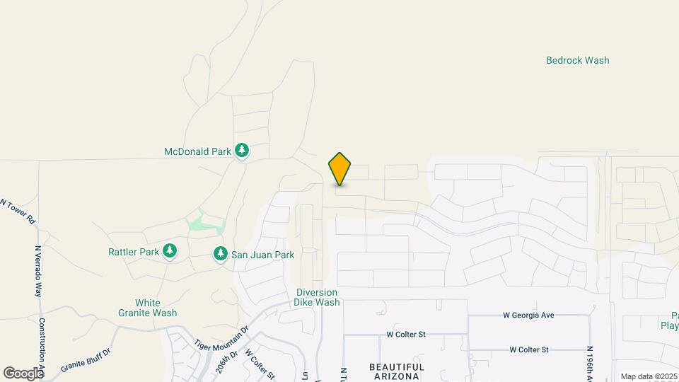 20256 W Badgett Ln Mapa y Detalles de la Ubicación
