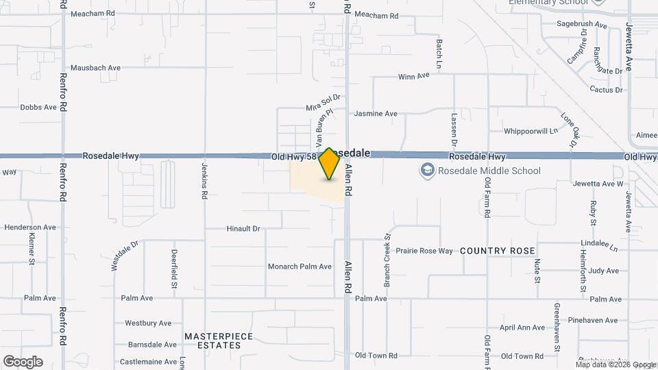 13061 Rosedale Hwy Map and Location Details