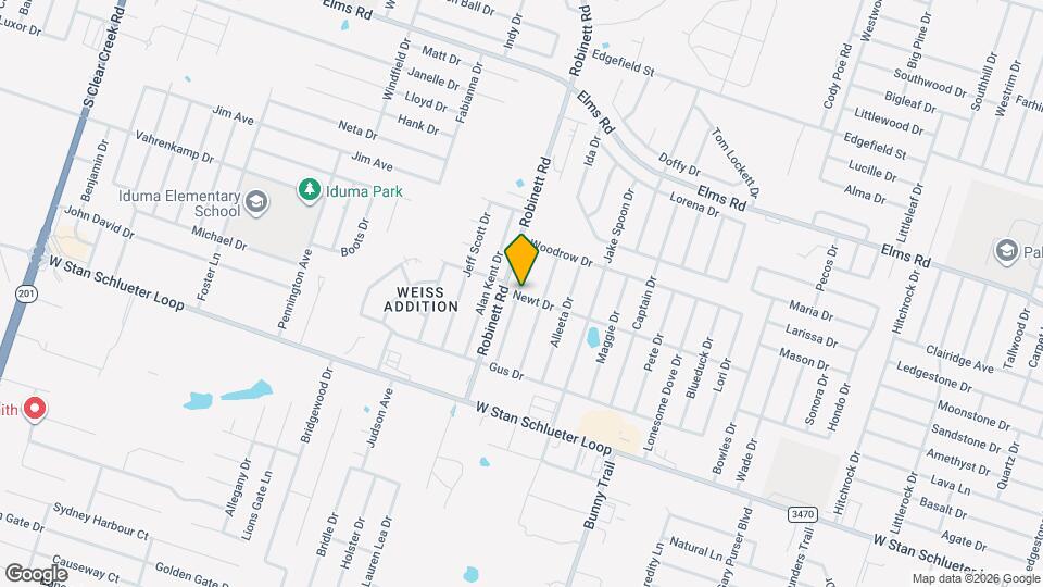 4304 Deek Dr Map and Location Details