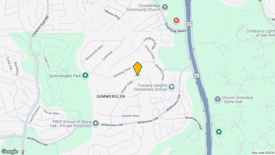 24919 Player Oaks Map and Location Details