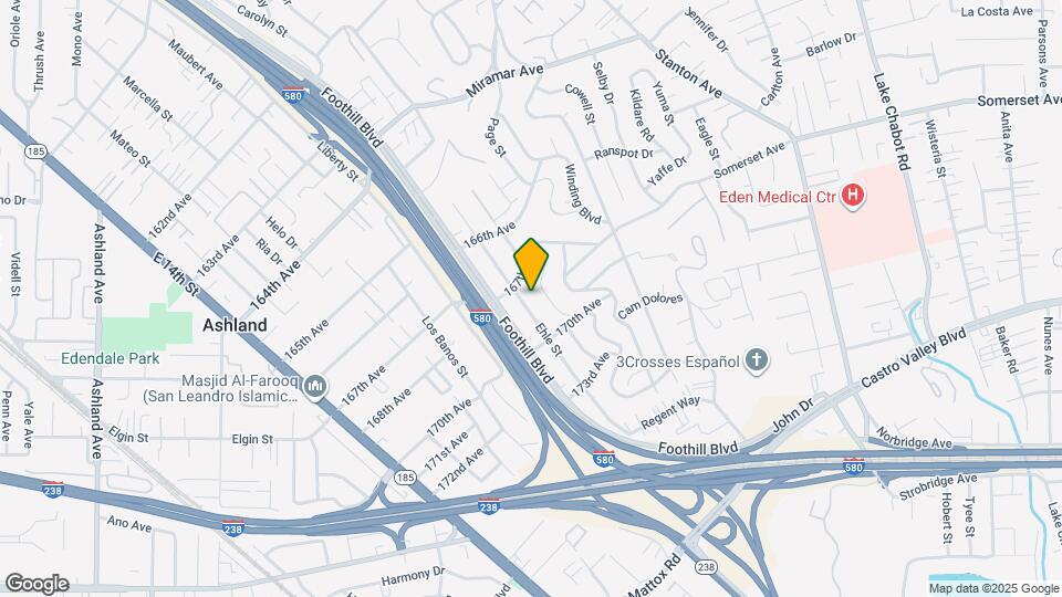 16850 Ehle St Map and Location Details