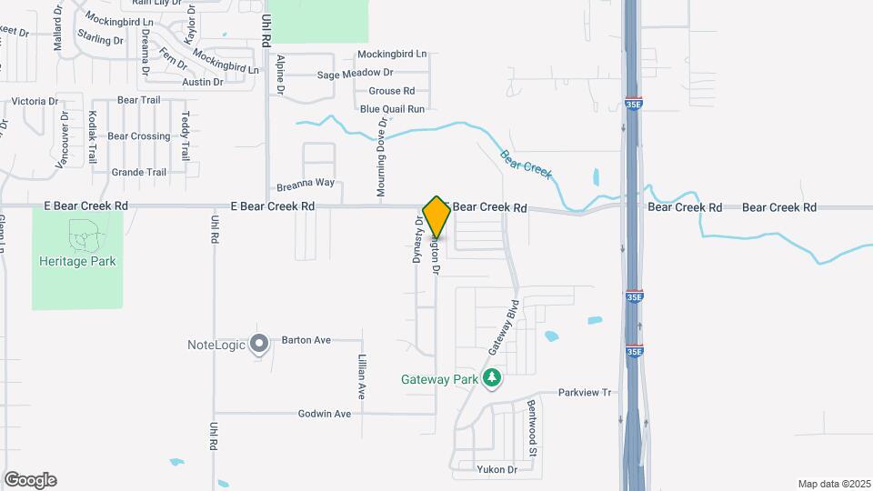 1756 Carrington Dr Map and Location Details