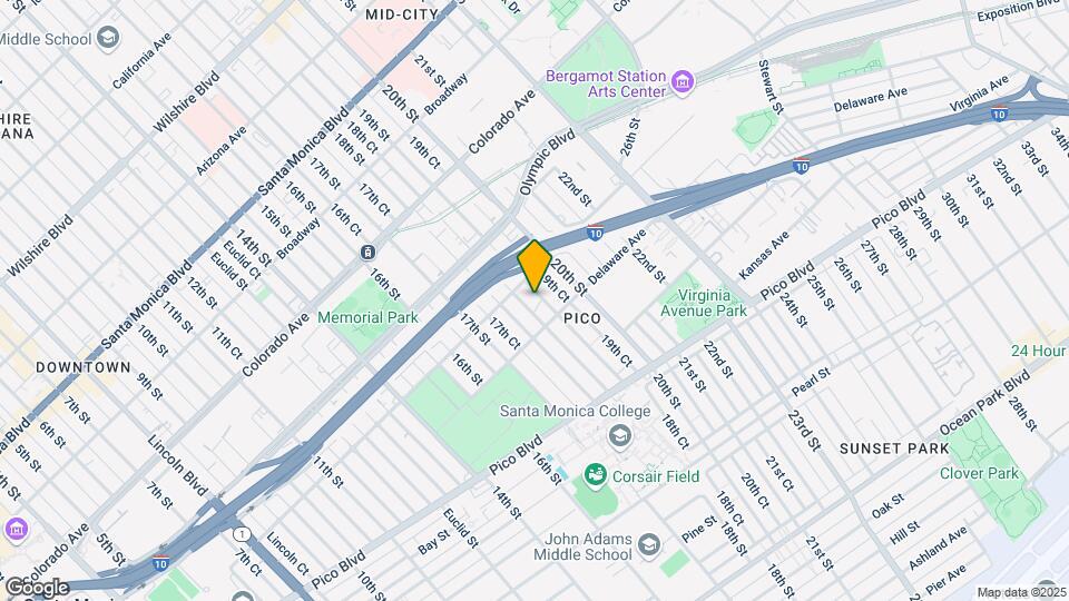 1824 19th St Map and Location Details