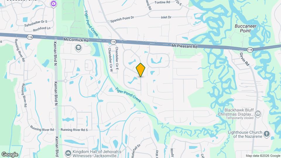 1666 Ponderosa Pine Dr E Map and Location Details