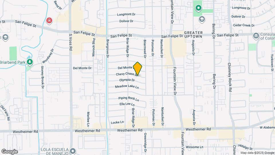 6139 Chevy Chase Dr Map and Location Details