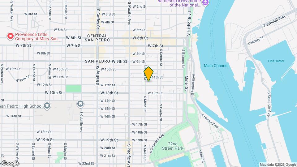 384 W 12th St Mapa y Detalles de la Ubicación