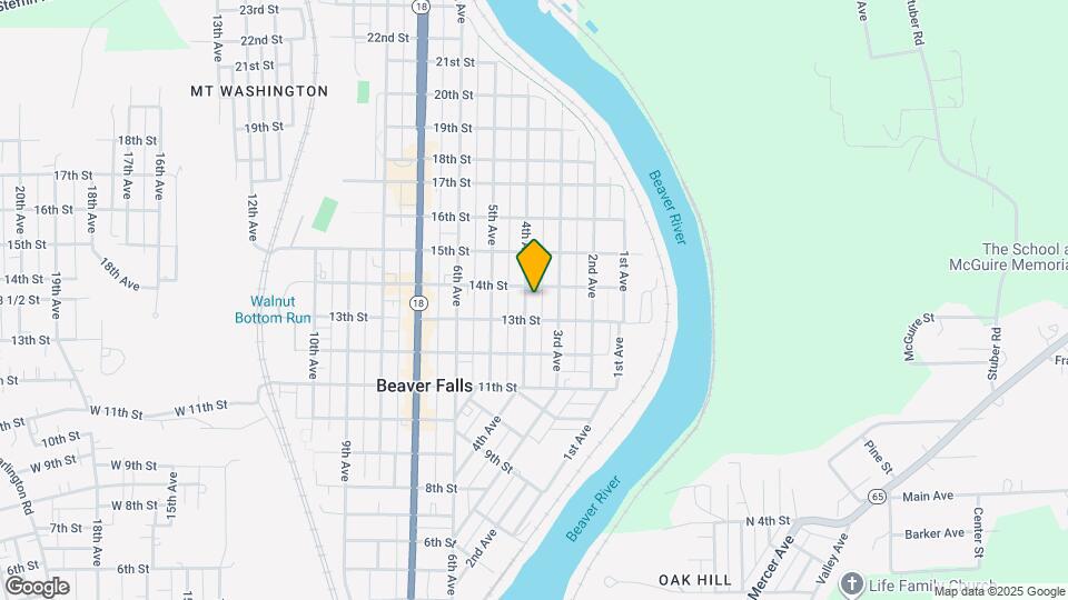 1316 4th Ave Map and Location Details