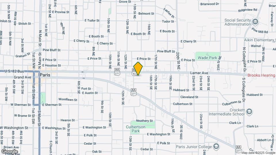 1333 Hilliard St Map and Location Details
