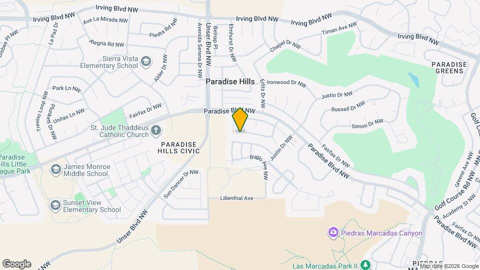 5596 Timberfalls Rd NW Map and Location Details
