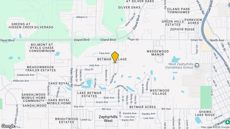 5716 Pawnee St Map and Location Details