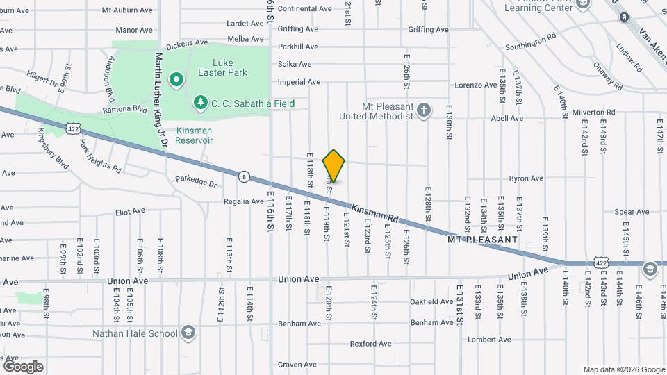 3341 E 119th St Map and Location Details