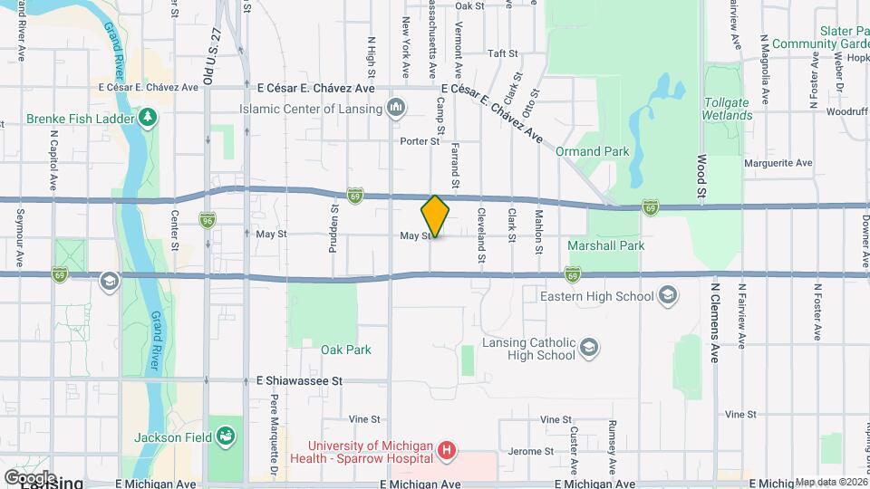 730 Johnson Ave Map and Location Details