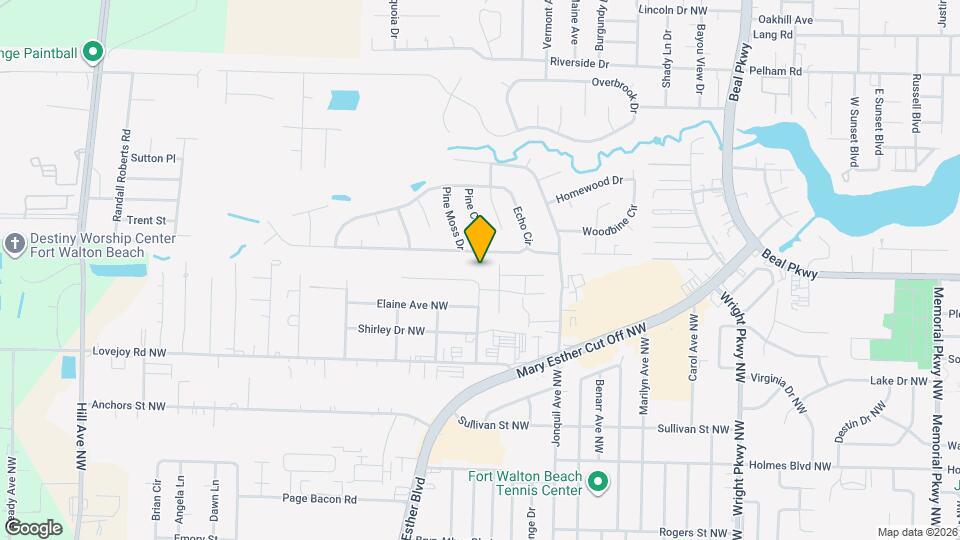 208 Dates Ave NW Map and Location Details