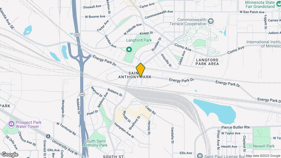 1057 Everett Ct Map and Location Details