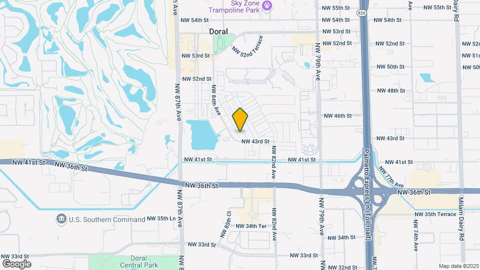 4564 NW 83rd Path Map and Location Details