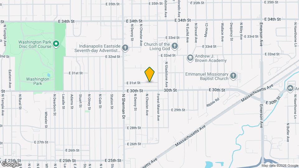 4005 E 31st St Mapa y Detalles de la Ubicación