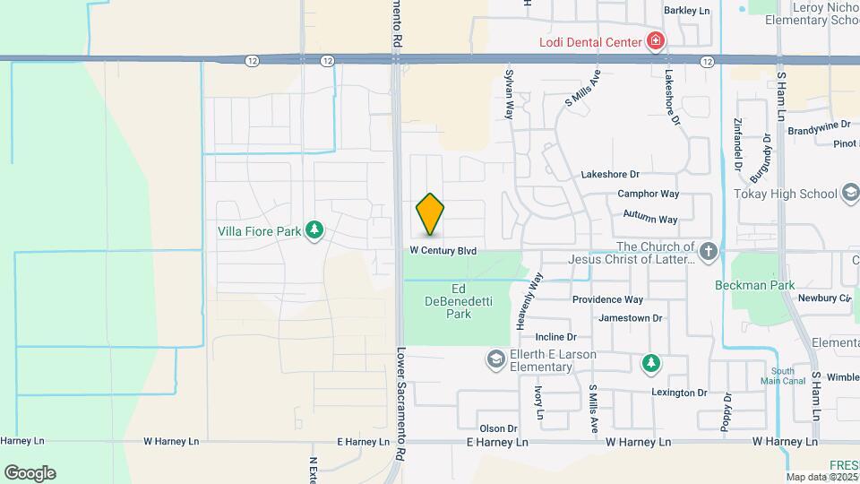 2416 Raphael Wy Map and Location Details