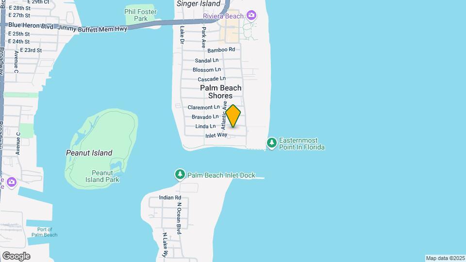 125 Inlet Way Mapa y Detalles de la Ubicación