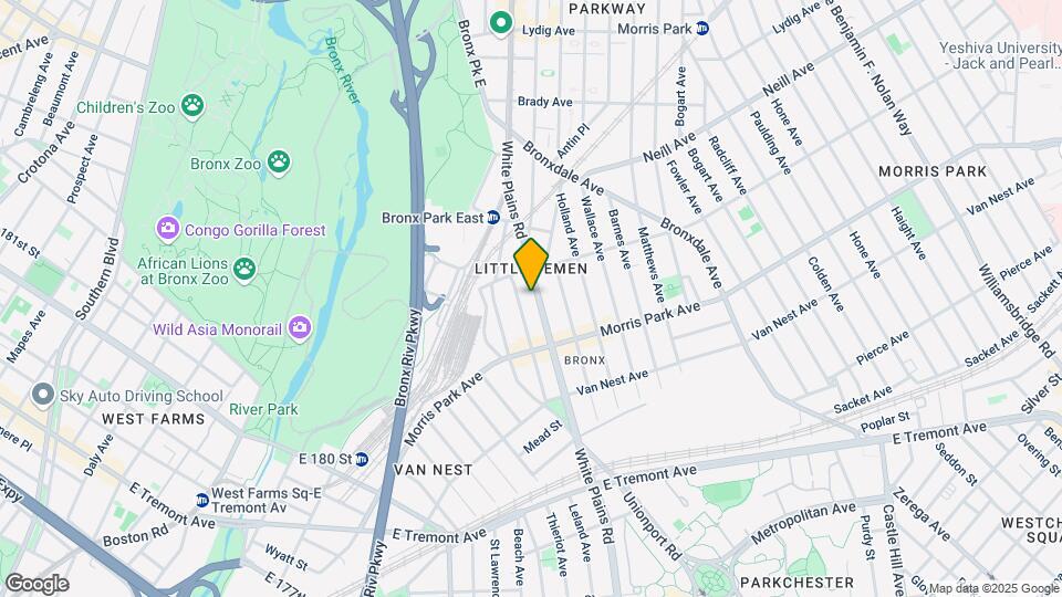 1855 White Plains Rd-Unit -3 Map and Location Details