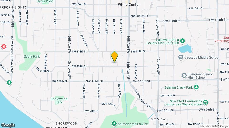 1654 SW 114th St Map and Location Details
