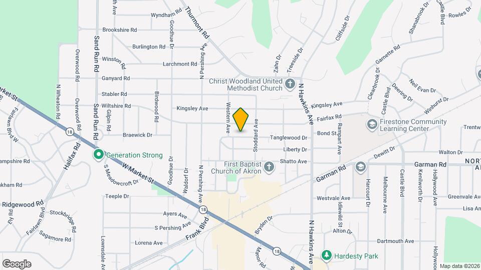 1787 Tanglewood Dr Map and Location Details