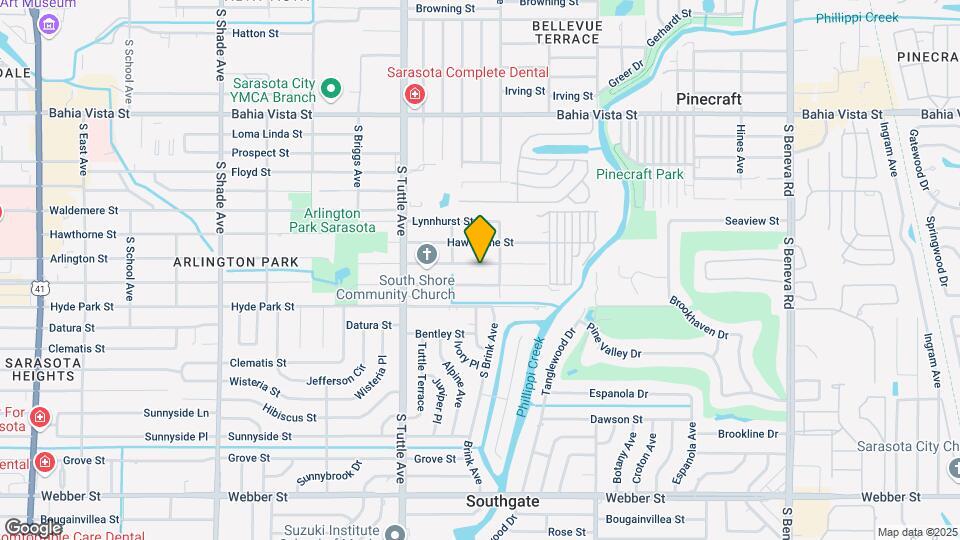 2922 Arlington St Map and Location Details