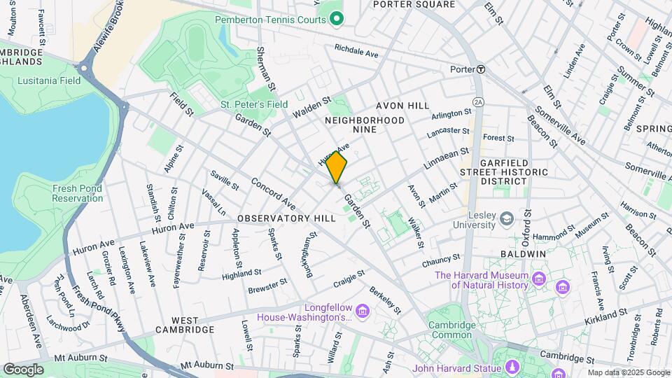 88 Garden St Mapa y Detalles de la Ubicación