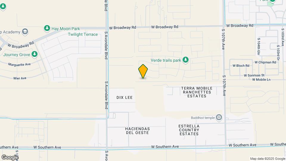 5024 S 112th Ave Map and Location Details