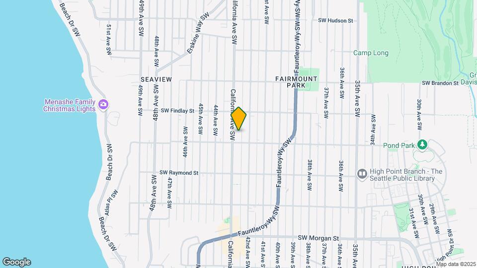 5642 California Ave SW, Unit 2 Mapa y Detalles de la Ubicación