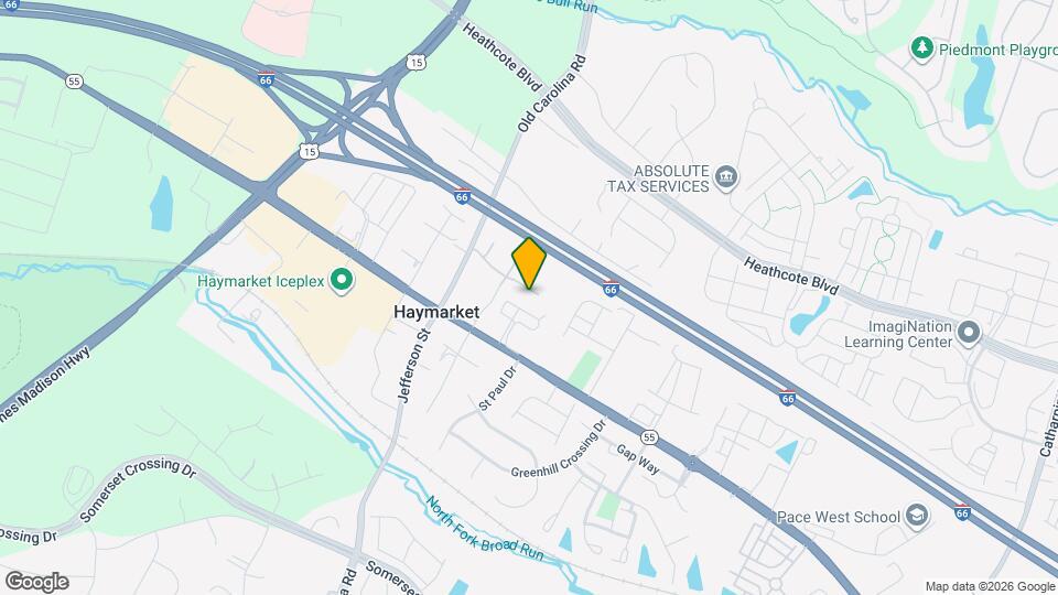 14823 Rising Sun Ln Map and Location Details