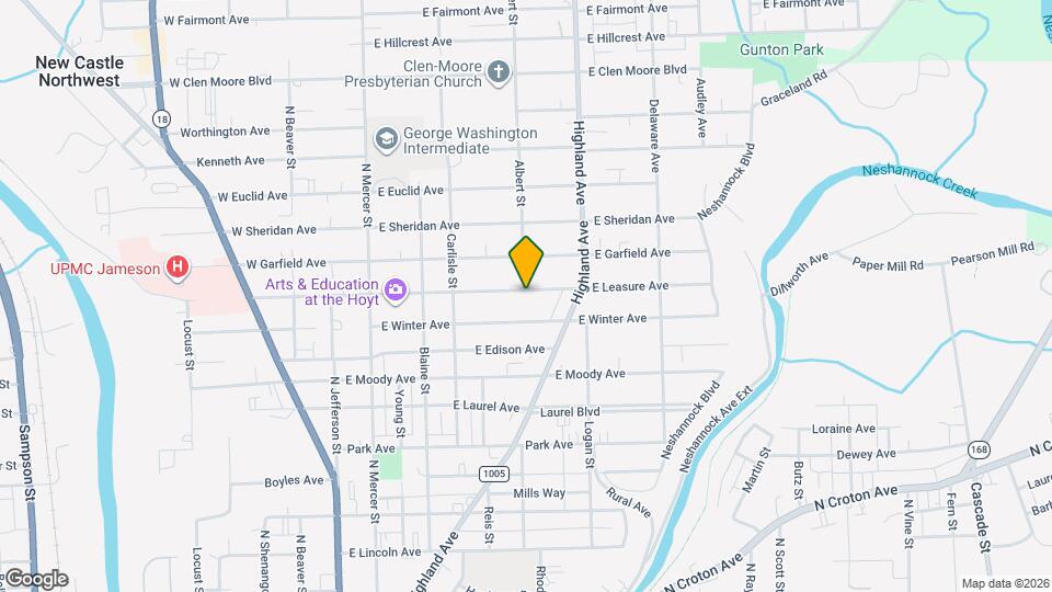238 E Leasure Ave Map and Location Details