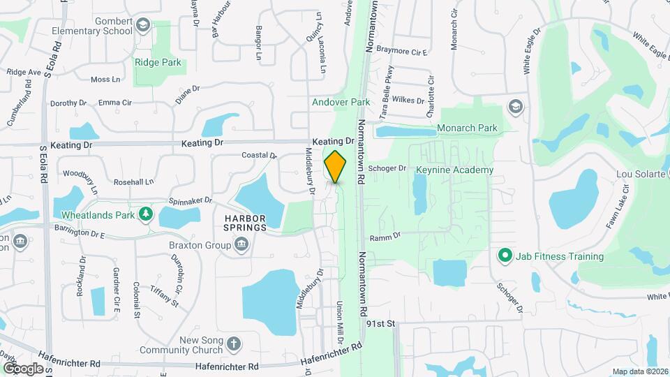 3162 Cambria Ct Map and Location Details