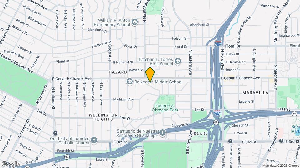 4045 San Carlos St Mapa y Detalles de la Ubicación